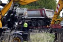 Schwerer VU LKW Zug Bergheim Kenten Koelnerstr P600